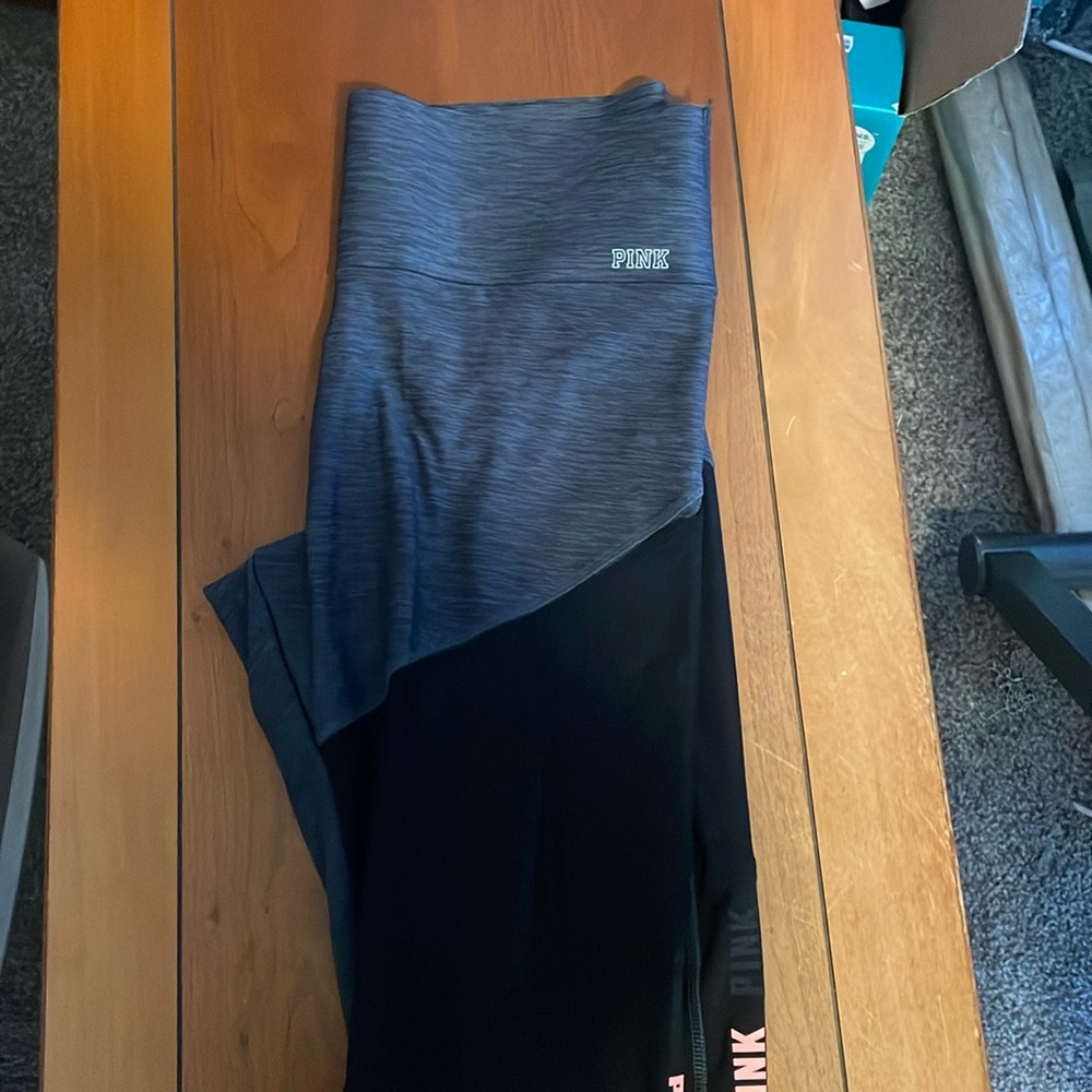 PINK Bonded Leggings, Size large